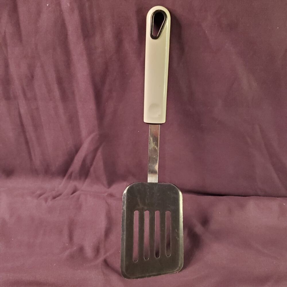 CG Inox Spatula Strainer Cooking Utensils Stainless Steel Italy Vintage